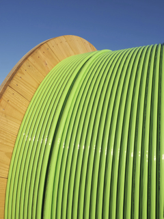 Green Cable Spool